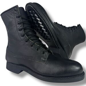 Biltrite Vintage Military Combat Jump Boots ANSI Z41.1-1991/75 Steel Toe Sz 7 R